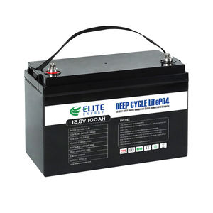 LiFePO4 12 v 100Ah batteria al litio ferro fosfato 12 Volt batteria al litio per la casa sistema di accumulo solare EV barca marina - Product Image 3