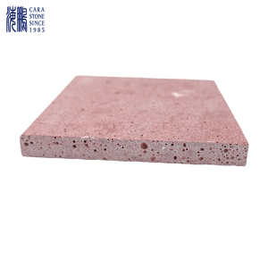 <span class=keywords><strong>Dalle</strong></span> de terrazzo personnalisée rouge vintage antidérapante <span class=keywords><strong>en</strong></span> <span class=keywords><strong>pierre</strong></span> artificielle <span class=keywords><strong>pour</strong></span> zone humide de piscine et <span class=keywords><strong>terrasse</strong></span> - Product Image 2
