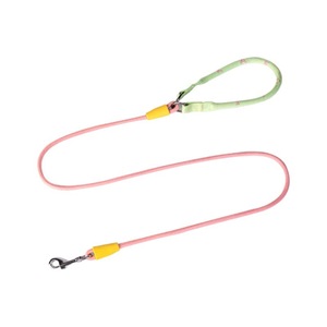 Nouvelle laisse <span class=keywords><strong>pour</strong></span> animaux de compagnie à motif <span class=keywords><strong>solide</strong></span> <span class=keywords><strong>pour</strong></span> chiens lanière en Polyester anti-casse avec poignée rembourrée et décor de ruban fournitures <span class=keywords><strong>pour</strong></span> animaux de compagnie - Product Image 5