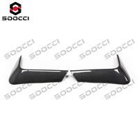 Fibre de carbone sèche Style MP New Rear Splitter Lip pour BMW F80 F82 F83 M3 M4 Bumper Trim Lower Spoiler Diffuser Lip Rear Winget Kit