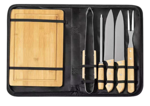 우아한 남미산 월넛 조각 원목 도마 직사각형 43x28x2cm 2.0cm 두께 재활용 가능 맞춤 로고 - Product Image 3