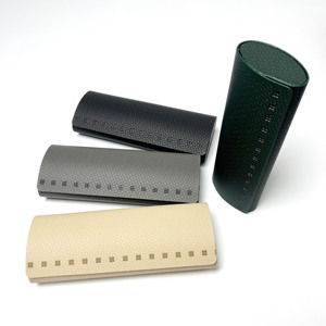 Estuche para Gafas de Sol y Ópticas de Cuero PU Vintage - Caja de Almacenamiento Resistente a Arañazos y Duradera - Product Image 3