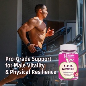 OEM/ODM ผลิตภัณฑ์ฉลากส่วนตัว ต้นตำรับ 7 in 1 Alpha Bites Gummies, AlphaBites สำหรับผู้ชาย เพิ่มสมรรถภาพและพลังงาน, Alpha Gummy - Product Image 3
