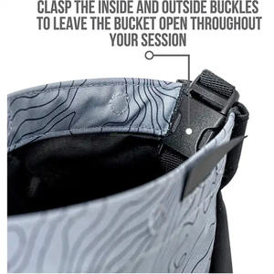 Sac à craie personnalisé de grande taille pour l'escalade, l'haltérophilie et le bloc, durable, léger, avec fermeture magnétique pour le camping et la randonnée - Product Image 6