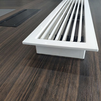 Système ventilation de la climatisation au plafond, livraison directe depuis l'usine, cache-plafond pour la ventilation du vent réglable