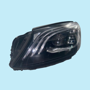 Para mercedes-benz S Clss W222 lente de faro Original <span class=keywords><strong>2018</strong></span> 2019 2020 faro S350 <span class=keywords><strong>Maybach</strong></span> S680 S63 65 V222 X222 luz geométrica - Product Image 3