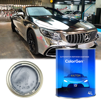 Peinture à effet miroir blanc argent brillant, peinture automobile, chrome liquide, peinture chrome miroir pour voiture, plastique ABS, bois, métal