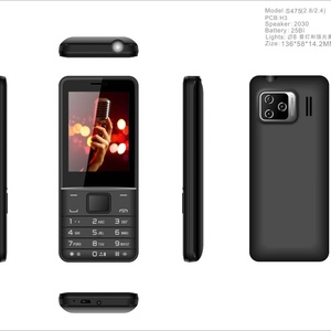 โทรศัพท์มือถือ OEM T475 2G รองรับซิมคู่ ดีไซน์แบบแท่ง หน้าจอ 2.8 นิ้ว แบตเตอรี่ขนาดใหญ่ 2500mAh ปรับแต่งได้ รองรับหลายภาษา - Product Image 4