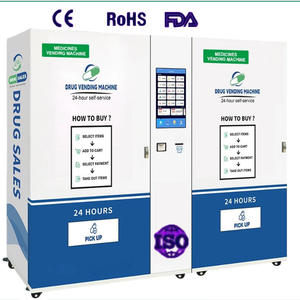 Factory Price Pharmacy Vending Machine Otc Medicine Vending Machine 21.5" Dual Screen 310 Ch 24H Self Service Pharmacy Station - Product Image 1