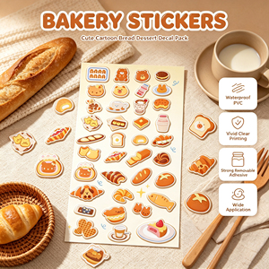 Custom 3D Layered <b>Sticker</b> OEM ODM <b>Waterproof</b> Embossed Logo <b>Sticker</b> For Brand Promotional Gift Tourist Souvenir - Product Image 3