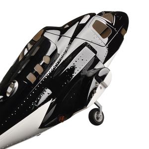 Fuselage d'hélicoptère radiocommandé taille 450 Airwolf peinture noire jouets aéromodel avion - Product Image 3