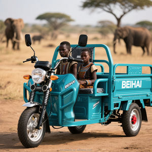 फार्म कार्गो ट्राइसाइकिल बड़ी बैटरी कार्गो परिवहन को जहाज करने के लिए तैयार - Product Image 4