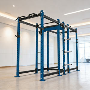 เครื่องออกกำลังกายแบบมัลติฟังก์ชั่นสำหรับยิมเชิงพาณิชย์  ประกอบด้วยแร็คเหล็ก <span class=keywords><strong>ส</strong></span>มิ<span class=keywords><strong>ธ</strong></span>แมชชีน <span class=keywords><strong>ส</strong></span>ำหรับการออกกำลังกายแบบเต็<span class=keywords><strong>ม</strong></span>รูปแบบและบริหารหลัง - Product Image 3