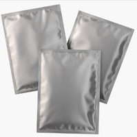Sachet laminé antistatique et résistant à l'humidité, en aluminium plat avec logo personnalisé imprimé, emballage jetable thermoscellable en LDPE