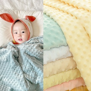 Tissu en velours pour bébé en gros, tissu en velours de qualité A, tissu en velours doux pour la literie des enfants, couverture pour bébé, sac de couchage - Product Image 1