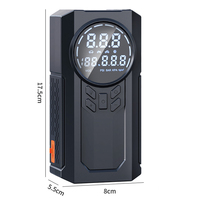 Mini Powerbank portable 12v/24v, démarreur de batterie de voiture, compresseur d'air 150psi, démarrage d'urgence de voiture, pack d'outils d'urgence