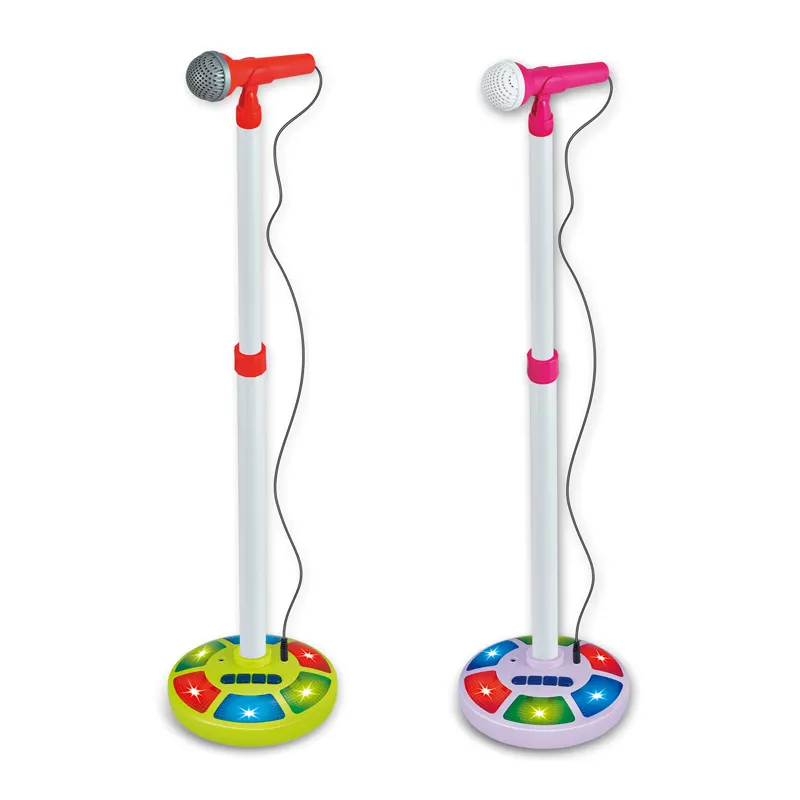 EPT Kids Portable Karaoke Speaker Singing Machine Toy Musical Instruments Microphones Stand With 16 Songs For Kid Girls Boys