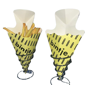 Neues Design biologisch abbaubare Papierkegel für Pommes Frites - Product Image 1