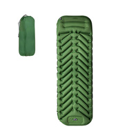 Matelas de camping gonflable ultraléger en TPU, imperméable, pliable, avec sac de rangement pour le camping, la randonnée et le backpacking