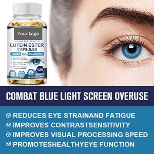 Nhãn hiệu riêng 60pcs Ester <span class=keywords><strong>Lutein</strong></span> viên nang hỗ trợ mỏi mắt khô mắt và sức khỏe thị lực <span class=keywords><strong>Lutein</strong></span> pha trộn viên nang - Product Image 4