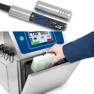 Imprimante CIJ à petits caractères Linx 8830 - Nouvelle encre à séchage rapide, impression de texte à 5 lignes, impression de codes-barres, imprimante d'étiquettes automatique, 220V, garantie 1 an - Product Image 2