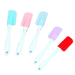 Colorful Silicone Spatula for Home <b>Baking</b> Cream Butter Jam Honey Integrated Removable Bread <b>Baking</b> Scraper Kitchen <b>Accessory</b> - Product Image 4