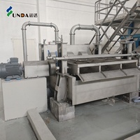 Nouvelle machine à papier Yunda SS304 PLC à faible bruit pour le recyclage de la pâte à papier usagée avec tamis vibrant autonettoyant, modèle 2 pour usine de fabrication