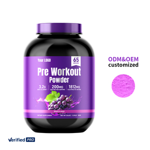 Poudre pré-entraînement haute stimulation, saveur raisin, énergie extrême, concentration, alimentation sportive - Product Image 3