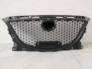 <b>For</b> 3 Axela 2014 2015 2016 Front <b>Grille</b> Facelift Upper Bumper Intake Hood <b>Mesh</b> Replace Center Grid Honeycomb Style - Product Image 2