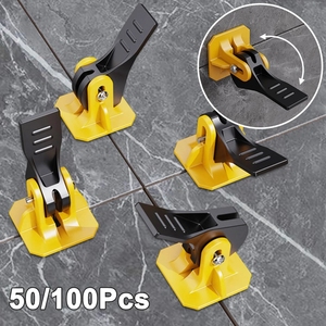 Thiết kế hiện đại tùy chỉnh t-lock cho gạch sứ cài đặt 50 cái tái sử dụng nhanh chóng loại bỏ gạch san lấp mặt bằng hệ thống - Product Image 4