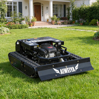 Tondeuse à gazon professionnelle RC sur chenilles CE EPA pour vergers et arbres fruitiers, machine de coupe de gazon pour allées étroites