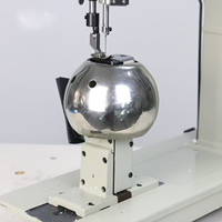 Machine à coudre industrielle à point noué UH810S, à bras, simple aiguille, commande manuelle, haute vitesse, programmable, pour perruques en cheveux naturels