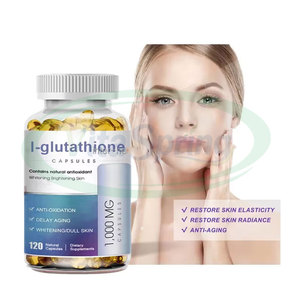 Ausreson Halal L-glutathion 13 en 1 Collagène Blanchiment de la peau Gomme Supplément Gelules Collagène L-glutathion Gommes - Product Image 2