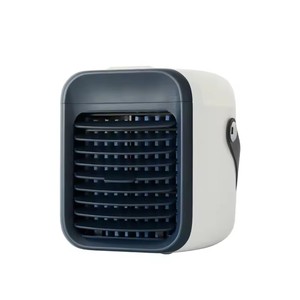 Hot Sale Rechargeable <b>Mini</b> Air <b>Cooler</b> Fan Portable Low Noise with Colorful LED Lights Touch Control Small Personal Climatiseur - Product Image 3