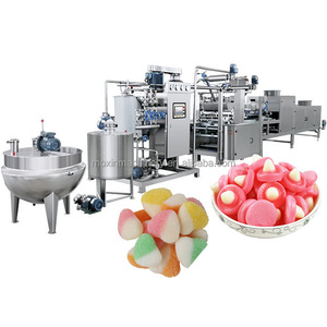 Ligne de production de bonbons à la pectine halal Moxin |   Déposeur automatique de bonbons gélifiés pour bonbons turcs et <span class=keywords><strong>mini</strong></span>-bonbons mous - Product Image 4