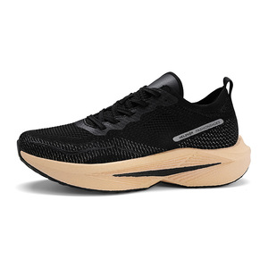 รองเท้าเดินผู้ชายแบบน้ำหนักเบา หน้าผ้าตาข่าย ซับในผ้าฝ้าย พื้นรองเท้ายางกันกระแทก กันลื่น สวมใส่ง่าย โลโก้ปัก ยาง - Product Image 4