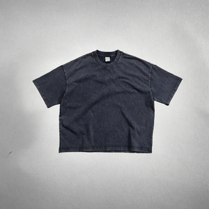 Camiseta Vintage Personalizada Informal de Calle, 100% Algodón, 275 g/m², Corte Cuadrado, Holgada, Ecológica, Transpirable para Hombre - Product Image 3