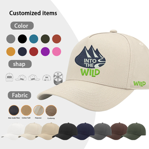 Gorra de Béisbol Impermeable de Secado Rápido Personalizable al por Mayor, Bordado 3D, Transpirable, Protección Solar, Gorra Deportiva Unisex para Exteriores - Product Image 1