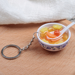 4cm Simulated Food Craft Pendant, Miniature Chinese-style Snack <strong>Toy</strong> - Product Image 6