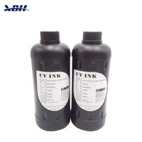 Tinta XBH UV untuk Mesin Cetak Label (I3200/Xp600/Tx800) 1L/Botol Pengeringan Cepat Harga Terbaik