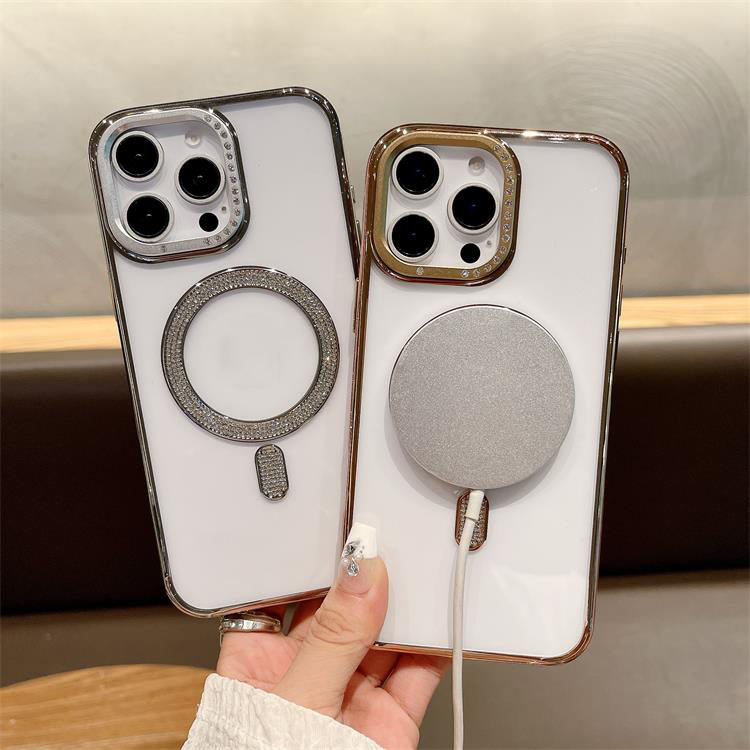 Custodia Design New York Custodia IPhone 15 Pro VELVET CAVIAR - Glitter Rosa Con Fiori Ciliegio Cover Iphone Fashion - Foto 7