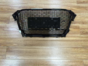 Nouvelle calandre PNB OEM compatible avec Audi A4L B8.5 S4 RS4 13-16 |   Cadre noir brillant |   Matériau ABS de haute qualité |   Installation facile |   Rapide - Product Image 3