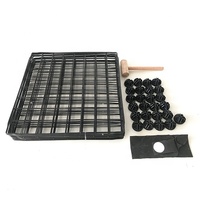 Cage en maille métallique tridimensionnelle à assembler soi-même, cage pour chiot, chaton, lapin, cochon d'inde