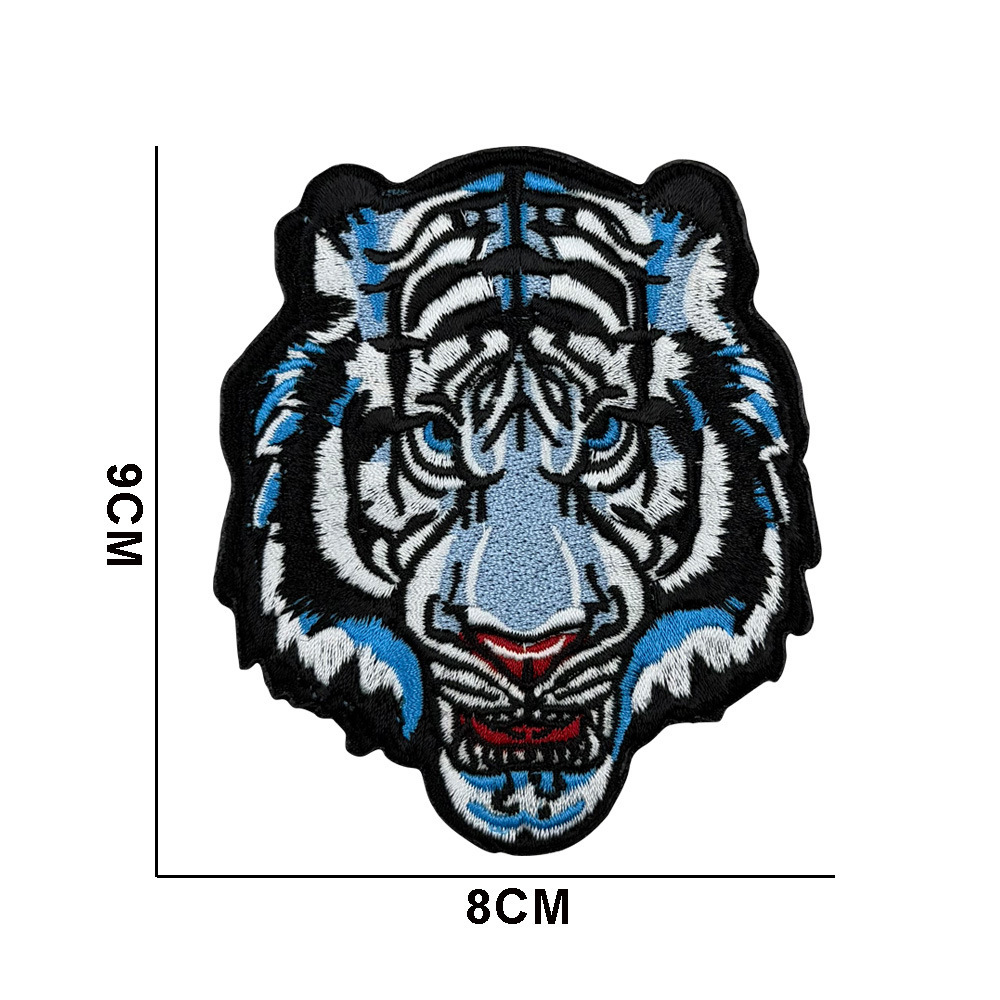Jungle tiger blue