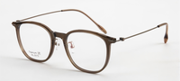 Monture de lunettes ultra-légère en titane, forme ronde, pour hommes et femmes, idéale pour les verres correcteurs.