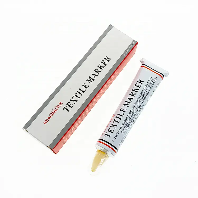 Китайский маркер для зубной пасты, 90 г, желтый, для маркировки, для вязания и окрашивания, # TM25-Y