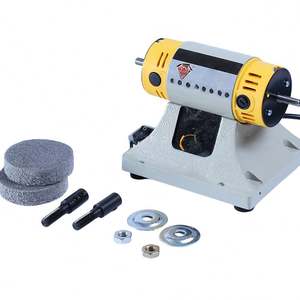 Mini Amoladora de Banco, Pulidora, Máquina con Disco de Pulir para Trabajos en Madera, Jade, Joyería, Torno Dental, Máquina con Motor - Product Image 6