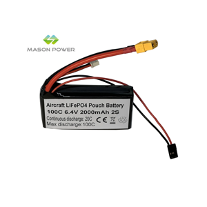 Hersteller preis LiFePO4 2S 6,4 V 2000mAh 100C Flugzeug batterie RC Flugzeug High Power 100C - Product Image 1