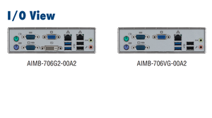 เมนบอร์ดอุตสาหกรรมแบบฝังตัว ATX รุ่น AIMB-706G2 สำหรับเมนบอร์ดอุตสาหกรรม Advantech เมนบอร์ดฝังตัวอุตสาหกรรม - Product Image 4
