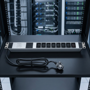 PDU de 19 Pulgadas 1U con 8 Tomas para Montaje en Rack, Caja de Distribución de Aluminio con Tira de Salida IEC C13 de 16A para Equipos de TI - Product Image 3